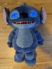 Just Play Disney Stitch Many Moods 14-Inch Interactive Plush, Works Great