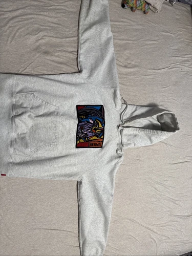 Sweat à capuche femme point de chaîne Supreme Picasso Pleureur août 2018 taille M