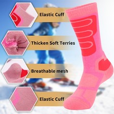 Children's Ski Socks Warm Winter Socks For Boys And Girls Thermal Ski YDRW