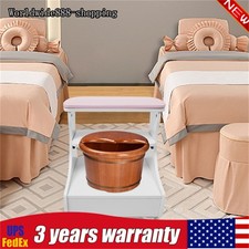 Mobile Foot Bath Stool Feet Rest Pedicure Manicure Trolley Furniture For Beauty