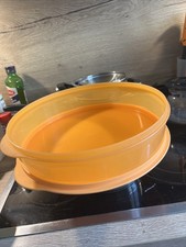 Tupperware Junge Welle Kuchenform rund Tortenbehälter Torty