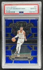 2023-24 Panini Select Victor Wembanyama RC Blue Prizm Concourse #87 Spurs PSA 10