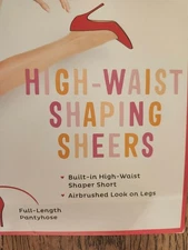 NWT Assets Spanx Size 2 High Waist Nude Shaping Sheers