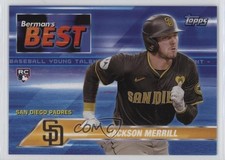 2024 Topps x Chris Berman Boomer's Baseball Berman's Best Jackson Merrill 0ga9