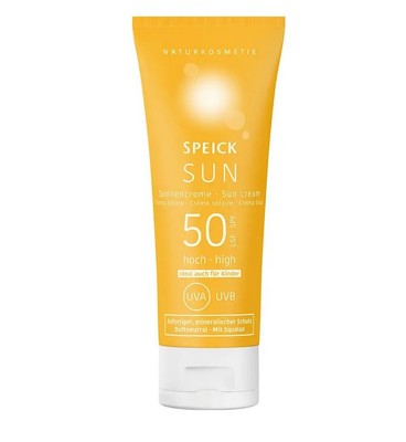Speick Sun Sonnencreme LSF 50 vegan Sonnenmilch für Gesicht Körper 60ml