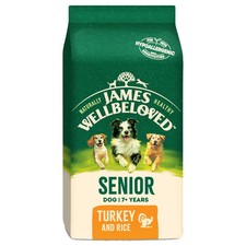 James Wellbeloved Senior Dog Dry Food (Turkey & Rice) - Bag Size : 15Kg 5.30 per kilo