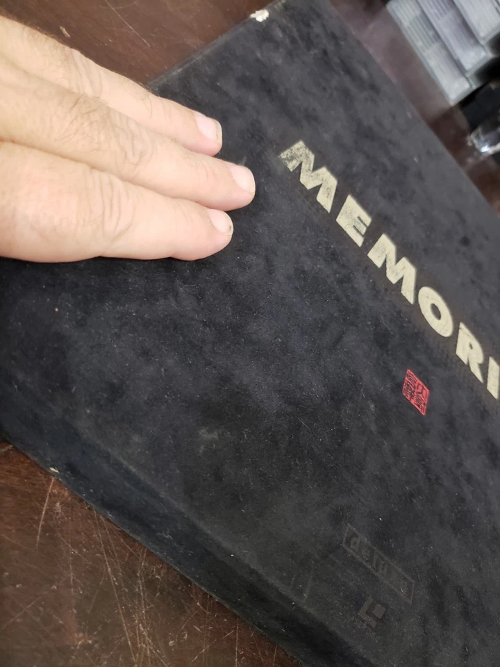 Katsuhiro Otomo Memories 1995 Rare Deluxe Laserdisc Felt Box Set w Booklets  - Image 4 of 4