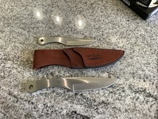 Throwing Knife Set Sheath UC-455 454 Taiwan Vintage Gil Hibben Knives