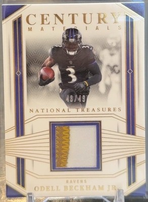 2023 Panini National Treasures - Century Materials Odell Beckham Jr #CEN-OBJ /49