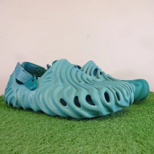 Salehe Bembury x Crocs Pollex Clogs Herren Größe 8 türkis türkis Tonic Schuhe