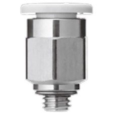 2pk SMC CORPORATION KQ2H06-M5A1 Tubing Connector Fitting,Male,M5 BRASS THRD