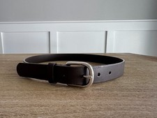 Crewcuts J. Crew Boys' Leather Brown Belt - Large Youth 