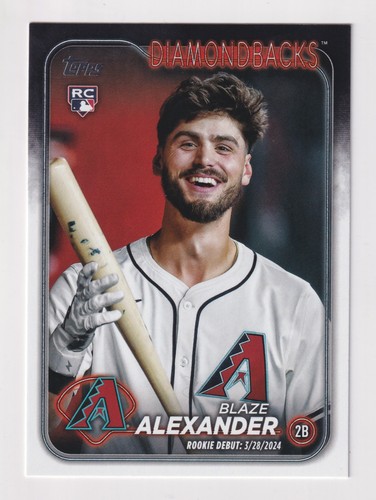 2024 Topps Update #US265 BLAZE ALEXANDER RC Rookie Diamondbacks QTY AVAILABLE - Picture 3 of 4