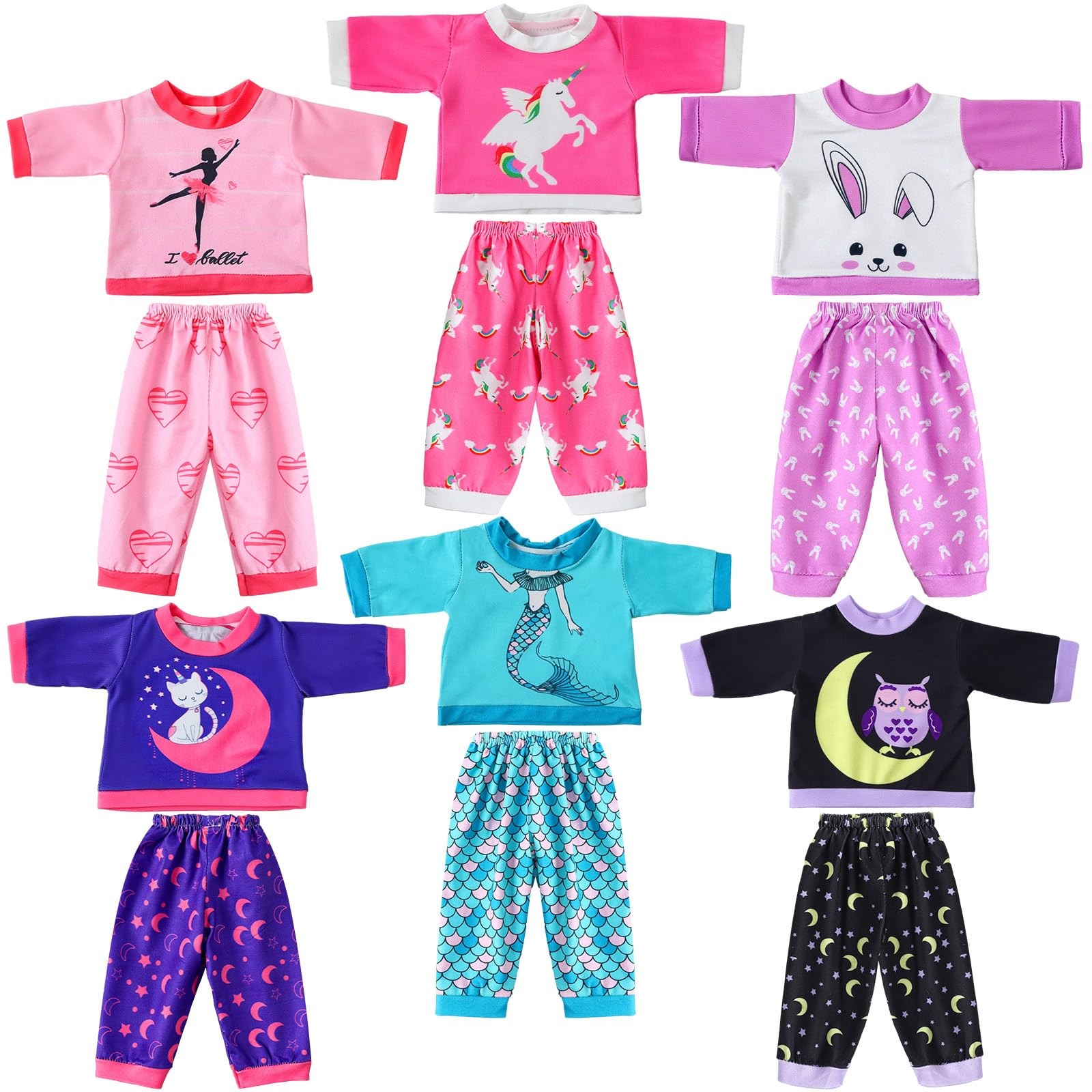 Clothes 18 Inch Reborn Baby Doll Outfit Jumpsuits With Hats.
