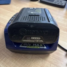 Kobalt 40V Max Lithium Ion Battery Charger Only KRC 60-06 Power Tool Accessory