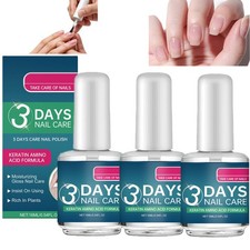 5-1 PACK ROZINO 3 Days Nail Care Nail Keratin Amino Acid Formula Polish