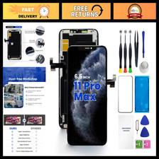 iPhone 11 Pro Max Screen Replacement LCD Display Repair Kit with Tools Glass P