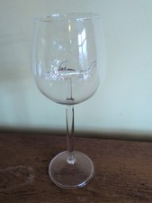 Shark In A Wine Glass 22cm High