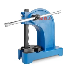 1Ton Heavy Duty  Arbor Press Manual Bench Press Desktop Shaft Press for Stamping