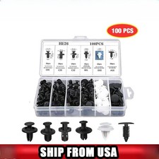 For Nissan Car Set Bumper Fender Liner Push Type Retainer Clips Fastener Trim
