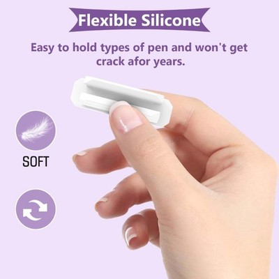 Wall Mount Adhesive Pen Clip Holder Desktop Pen Organiser for Fridge Whiteboard
