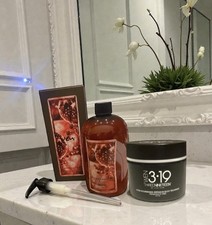 WEN Pomegranate Cleansing Conditioner 16oz and Intensive Body Treatment 8oz SET