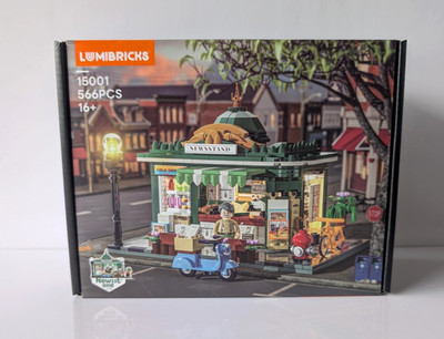 Lumibricks Funwhole Newsstand F9023 Town Life Series LED Lighting NEW CANADA