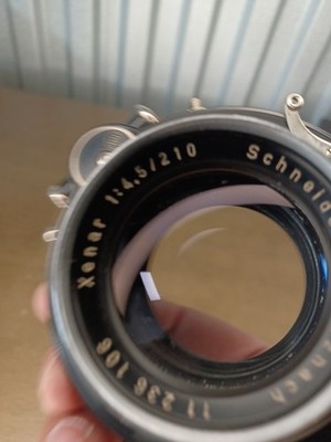 Schneider-Kreuznach Xenar 210 / 4.5 Very Nice Shape ! | eBay
