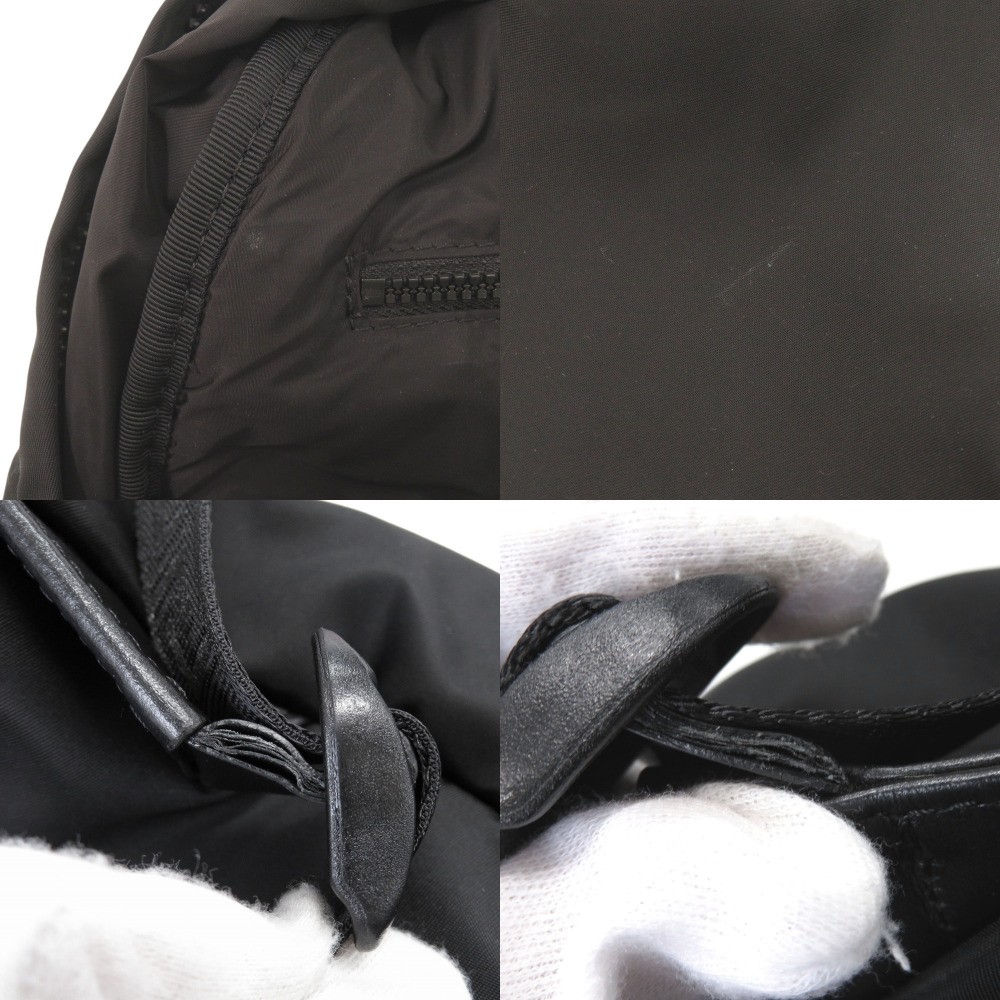 AUTHENTIC Gianni Versace logo Backpack-Daypack Bl… - image 10