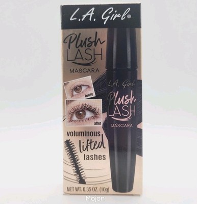 LA Girl Plush Lash Mascara Velvety Black Voluminous Lifted Lashes Boxed