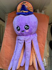 OcTOYpus Halloween Plush Squeaky Octopus Squeed Stuffed Dog Toy, L