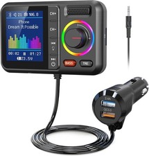 Nulaxy Bluetooth FM Transmitter for Car