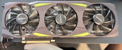 Nvidia Geoforce RTX3080 10GB Manli Graphics Card GPU Video Card (Not working) 