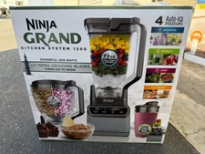 NINJA GRAND KITCHEN SYSTEM 1200 WATT BLENDER W/4PRESET AUTO-IQ PROGRAMS NEW