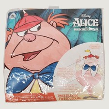 Disney Alice in Wonderland Tweedledee Tweedledum Adult Costume Accessory Set New
