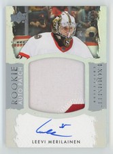 2023-24 UD The Cup Exquisite Collection Patch Leevi Merilainen RC Auto 09/35