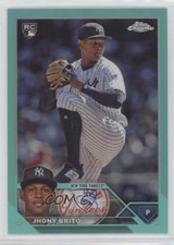 2023 Topps Chrome Update Aqua Refractor 181/199 Jhony Brito #USC81 ic3