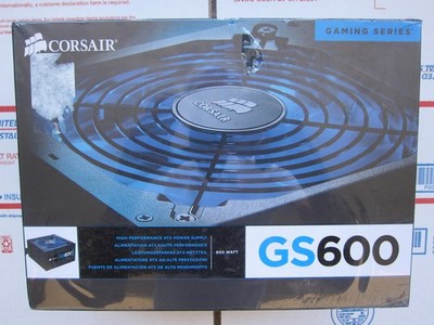 NEW IN SEALED BOX Corsair Gaming Series  GS600   80 PLUS  Certified Power Supply