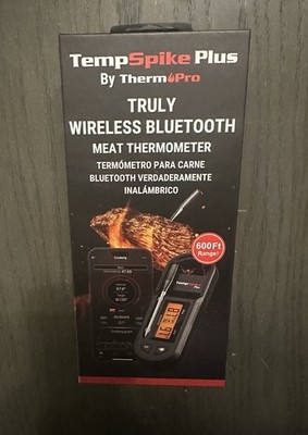 NEW ThermoPro TP971W TempSpike Plus 600FT Bluetooth Wireless Meat Thermometer