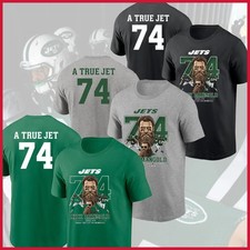 Nick Mangold #74 New York Jets A True Jet 1984-2025 Thank you Memories For Fans