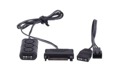 Alphacool Aurora Eiscontrol addressable RGB controller - black - Bild 1 von 3