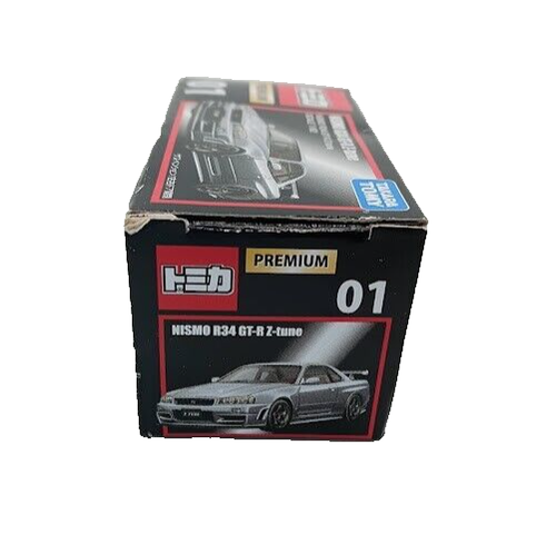 Tomica Premium 01 NISMO R34 GT-R Z-tune 1/62 Car Takara Tomy GTR - Picture 5 of 14