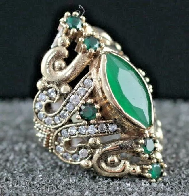 Turkish emerald ring online