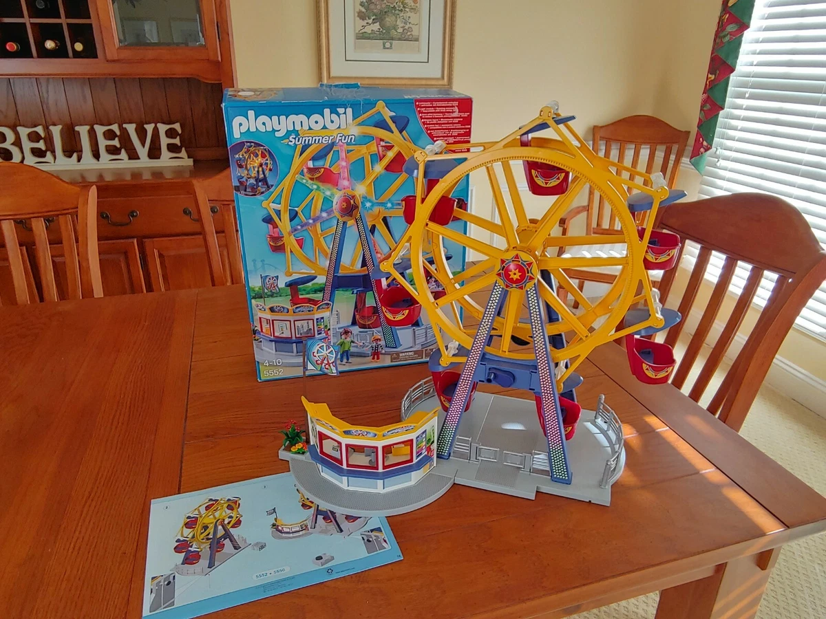 Playmobil Summer Fun Ferris Wheel Carousel 5552 eBay