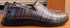 Klogs LEENA Size 7 Blurred Line/Black Os Slip-resistant Non-marking Shoes