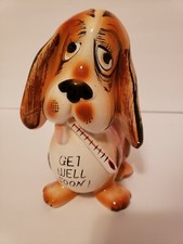 Maceta de cerámica Rubens Originals Big Eyed Puppy Beagle perro PONTE BIEN PRONTO