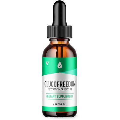 Gluco Freedom Blood Support Supplement GlucoFreedom Drops (2oz)