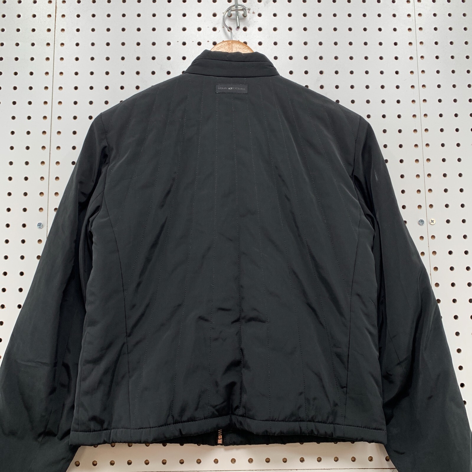Armani Exchange Black Basic Jacket Womens Small D… - image 15