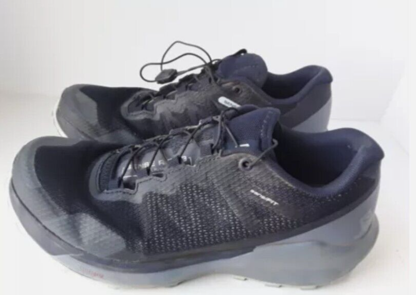 Scarpe da trail running Salomon da donna taglia 6 Sense Ride 3 blu navy blazer pietra focaia