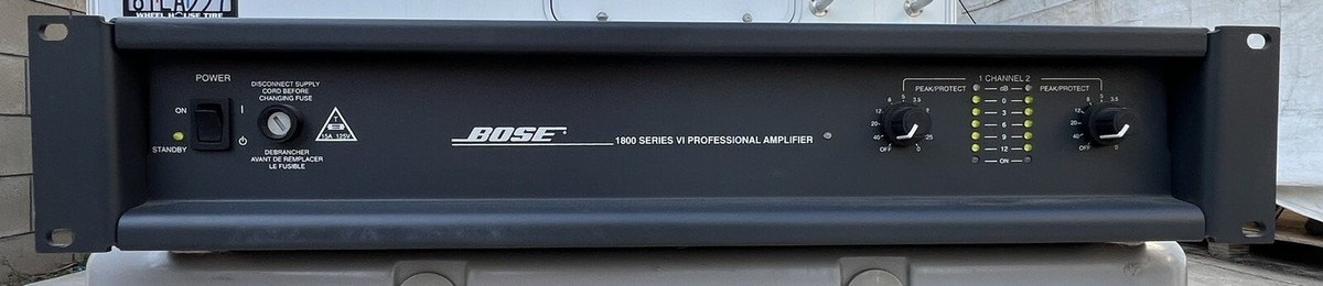 Bose 1800 Series Vl Professional Power Amplifier | eBay Bose 1800 Series Vl Professional Power Amplifier | eBay